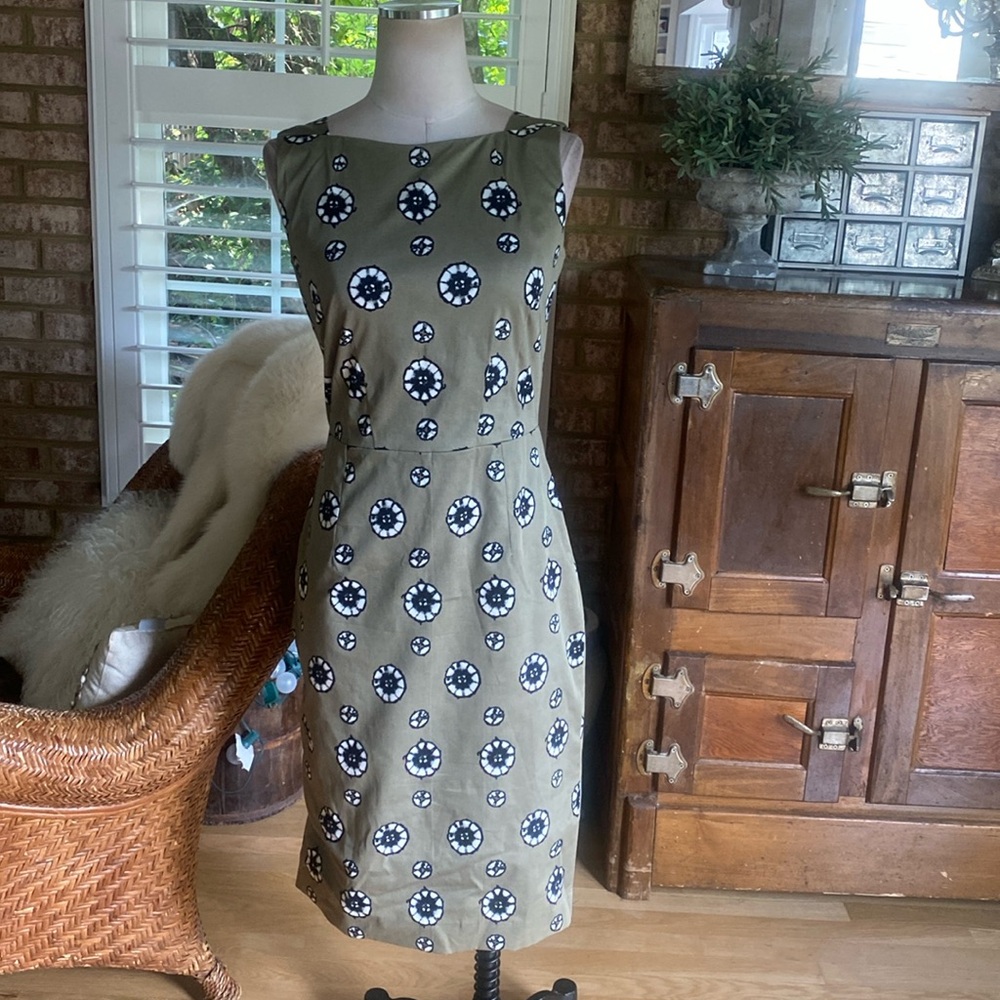 SAMANTHA SUNG LUXURY DESIGNER SLEEVELESS DRESS PRINTED 4